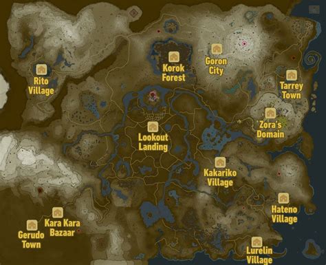 all villages botw.